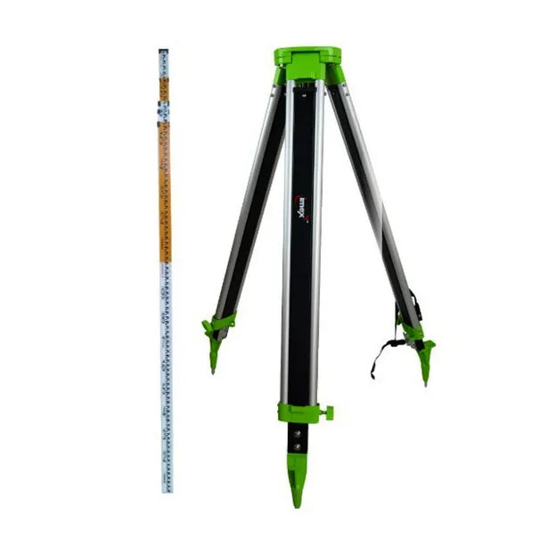 Imex Flat Top Aluminium Tripod & 5m Staff
