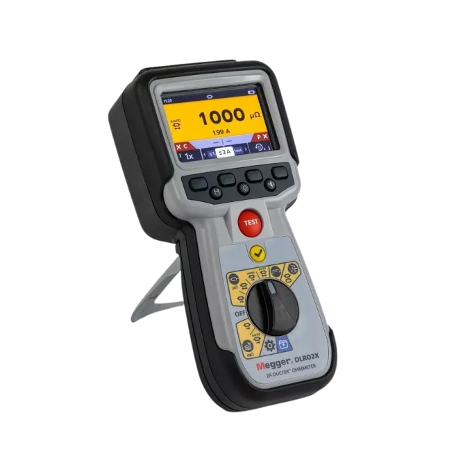 Megger DLRO2X 2A Low res. ohmmeter with data