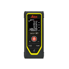 Leica Disto X1 Laser Distance Meter, 100m, IP65, NFC