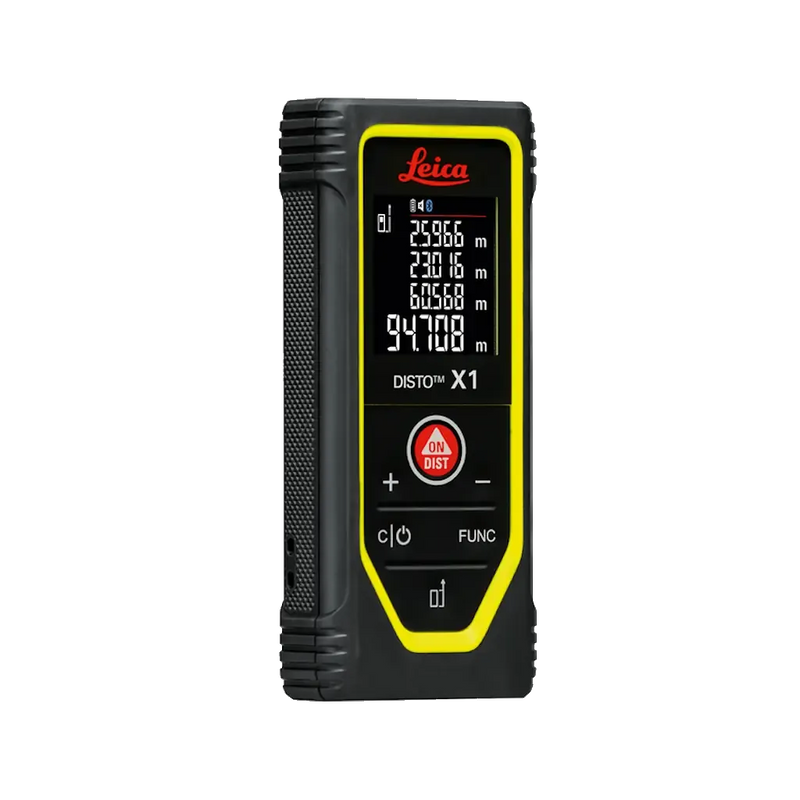 Leica Disto X1 Laser Distance Meter, 100m, IP65, NFC