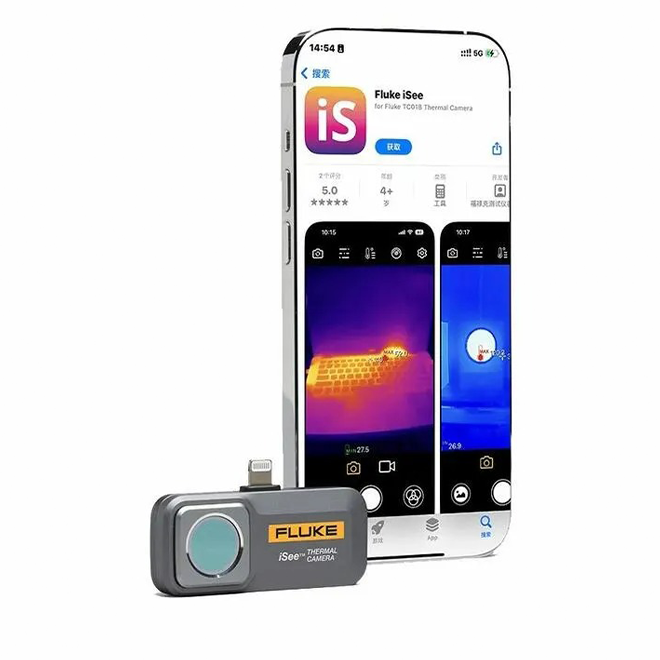Fluke TC01B iSee iOS Mobile Thermal Camera (item no. 5589280)