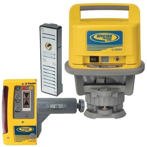 Spectra Precision LL500 Rotating Laser Level with HL 700 Receiver